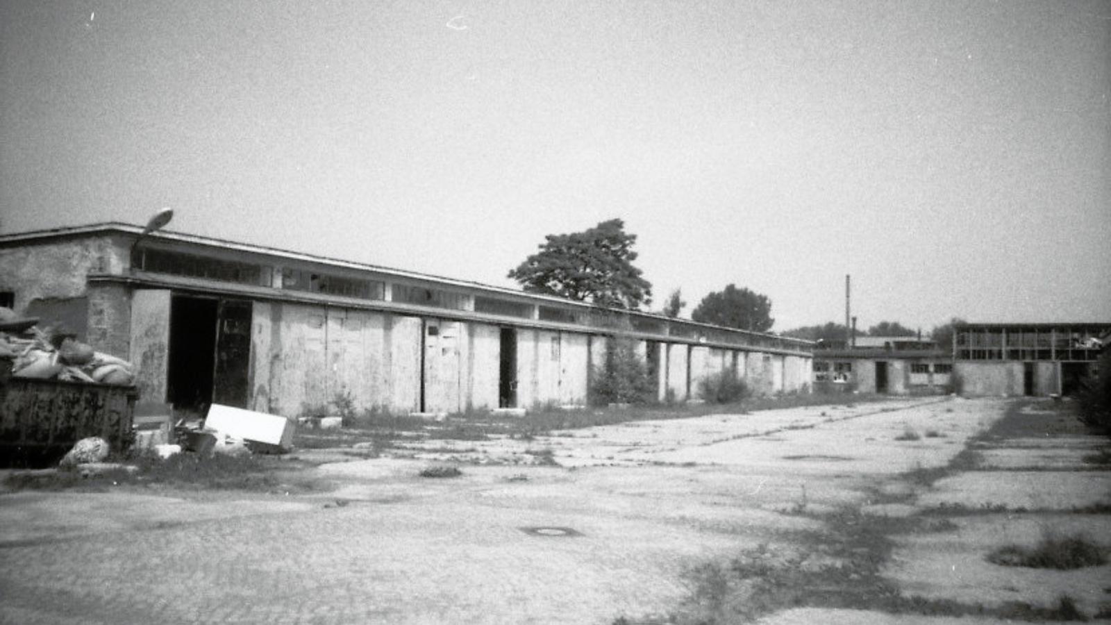 Gebäude auf dem Campus Anfang der 90er Jahre