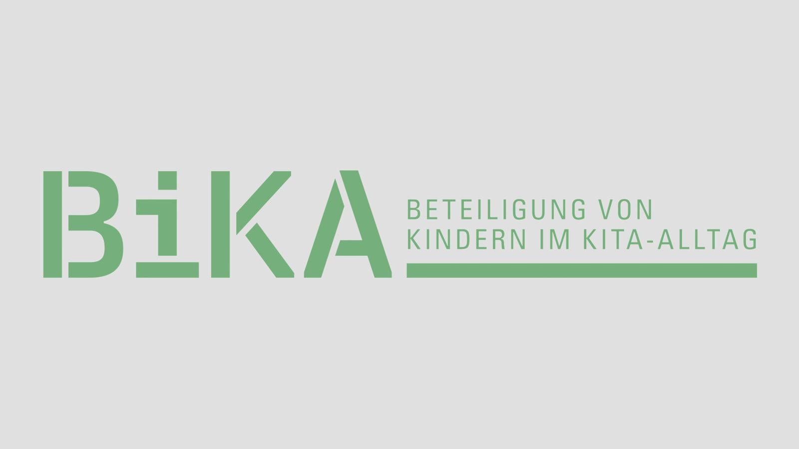 Logo des Projekts BiKA – Beteiligung von Kindern im Kita-Alltag