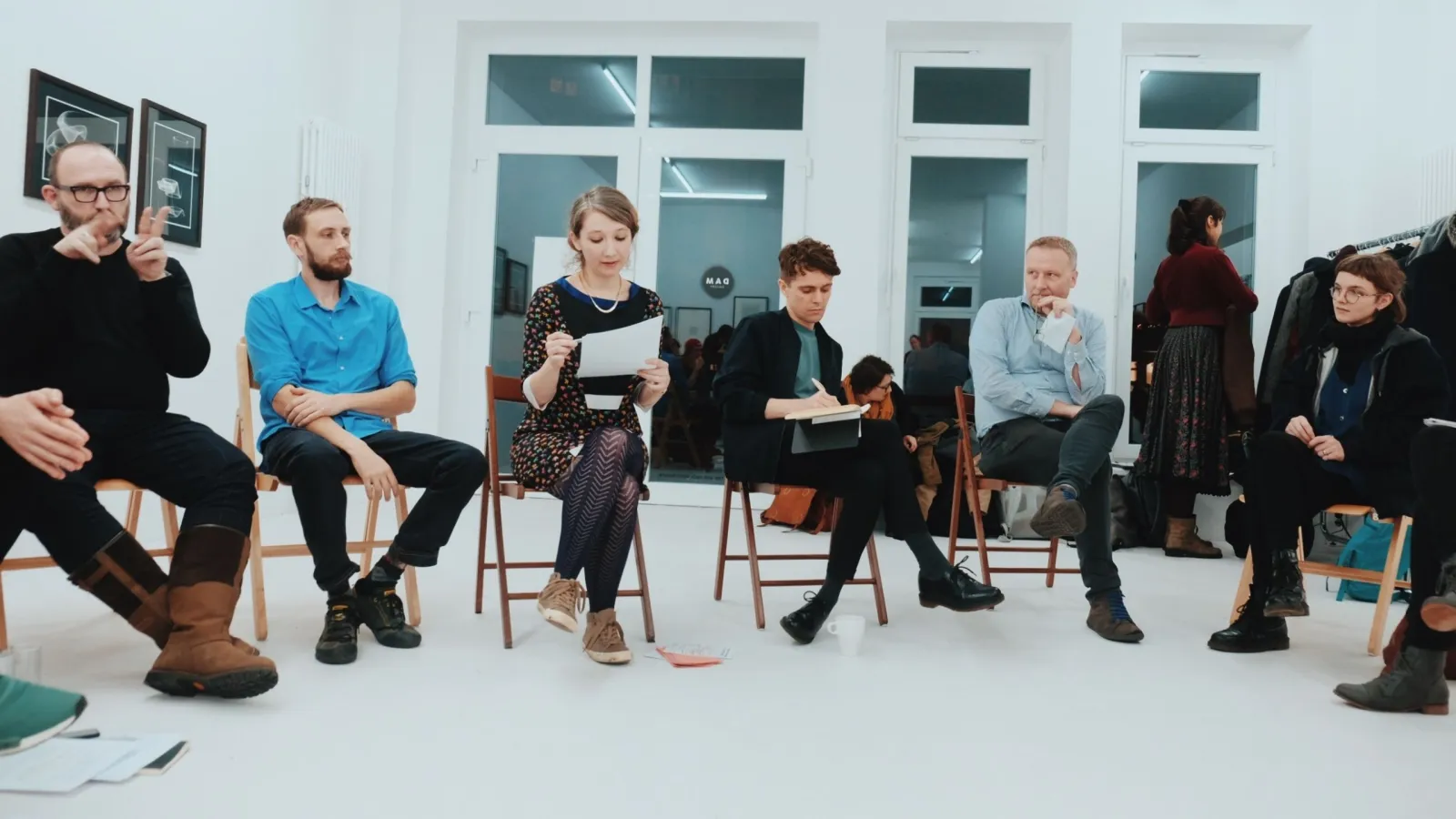 Gesprächsrunde beim Projekt-Kick-Off des Forschungsprojekts PKKB