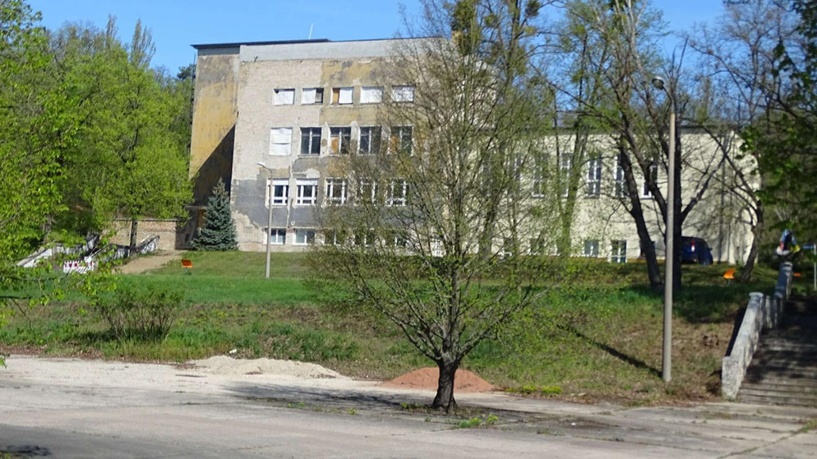 Ansicht Schulgebäude von Süden