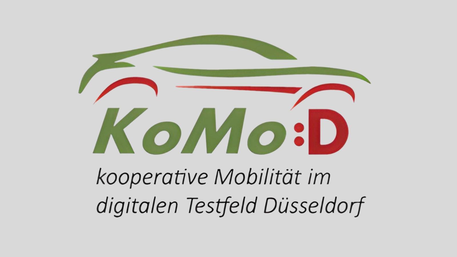 Logo des Forschungsprojekts "Kooperative Mobilität im digitalen Testfeld Düsseldorf"
