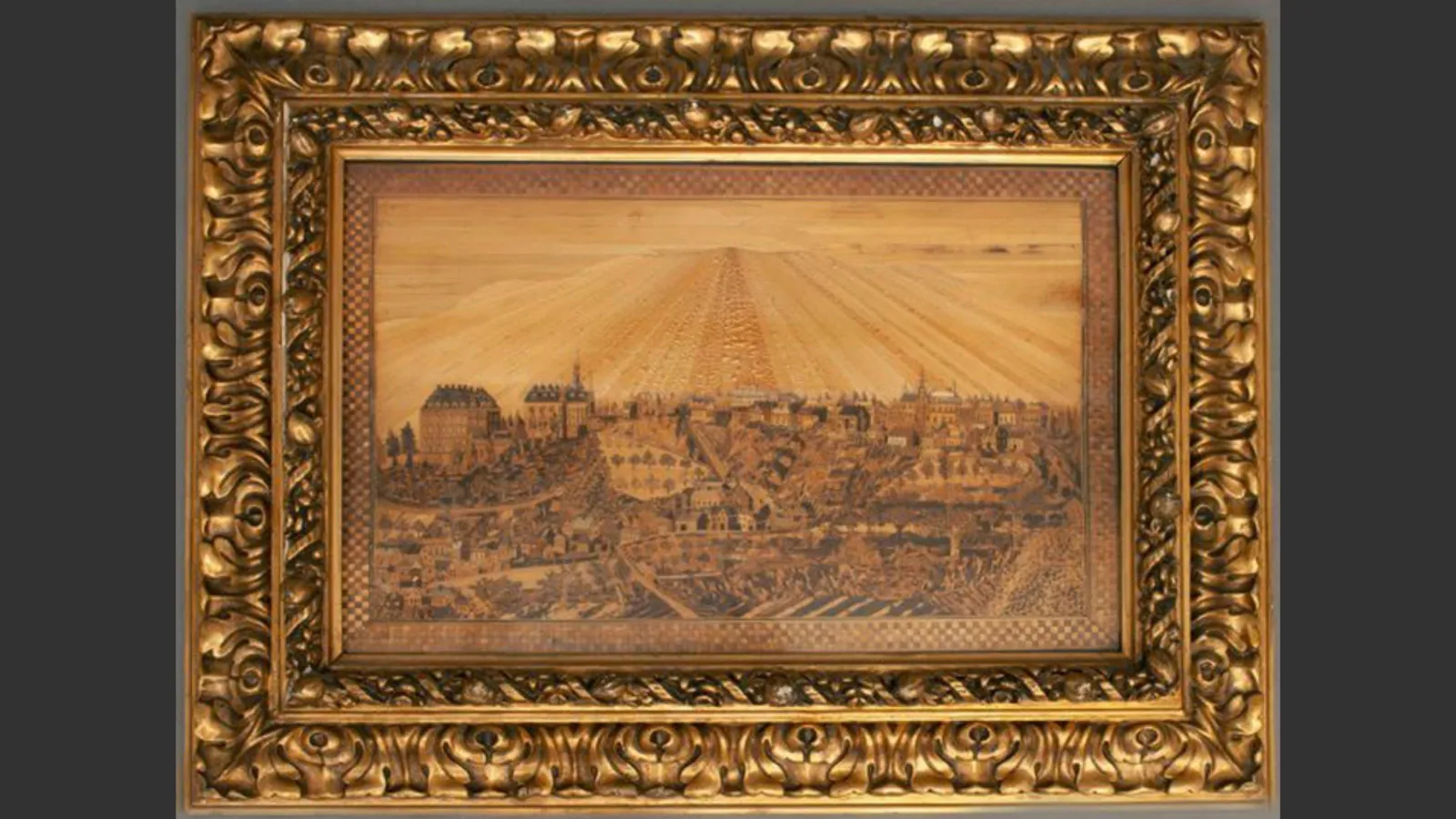 Strohmarketeriebild der Stadt Schillingsfürst