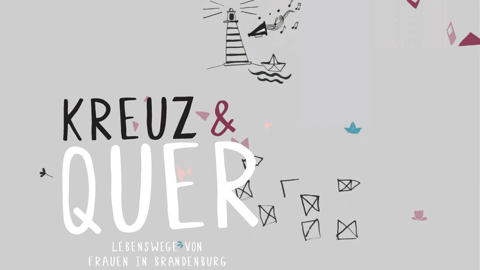 Coveransicht des Katalogs zur Ausstellung Kreuz & Quer