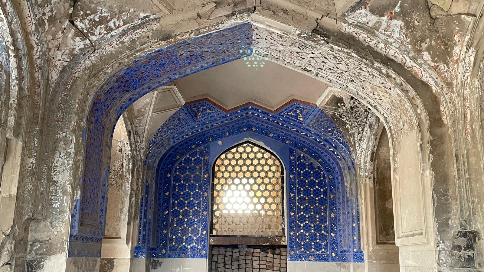 Mausoleum in Samarkand in Usbekistan