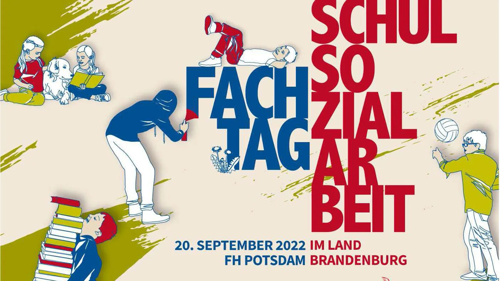 Flyer des Fachtag Schulsozialarbeit