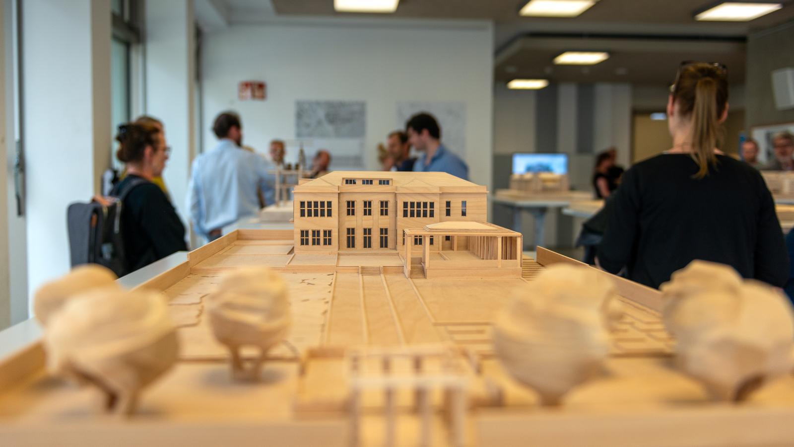 Modell aus dem Bereich Architektur und Städtebau