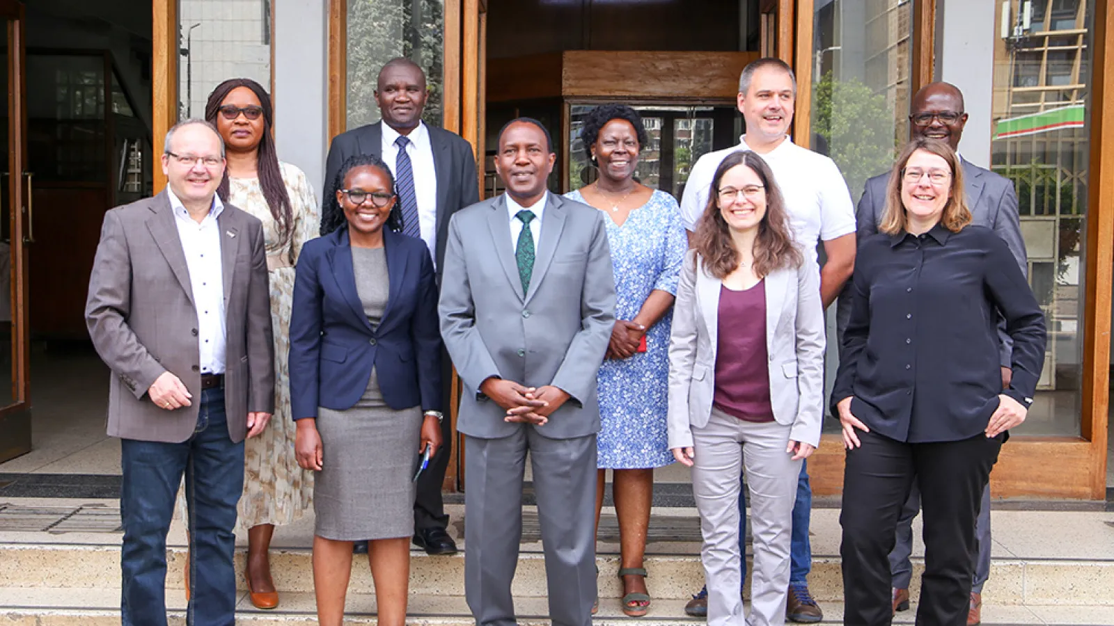 FHP-Delegation in Kenia, Gruppenbild