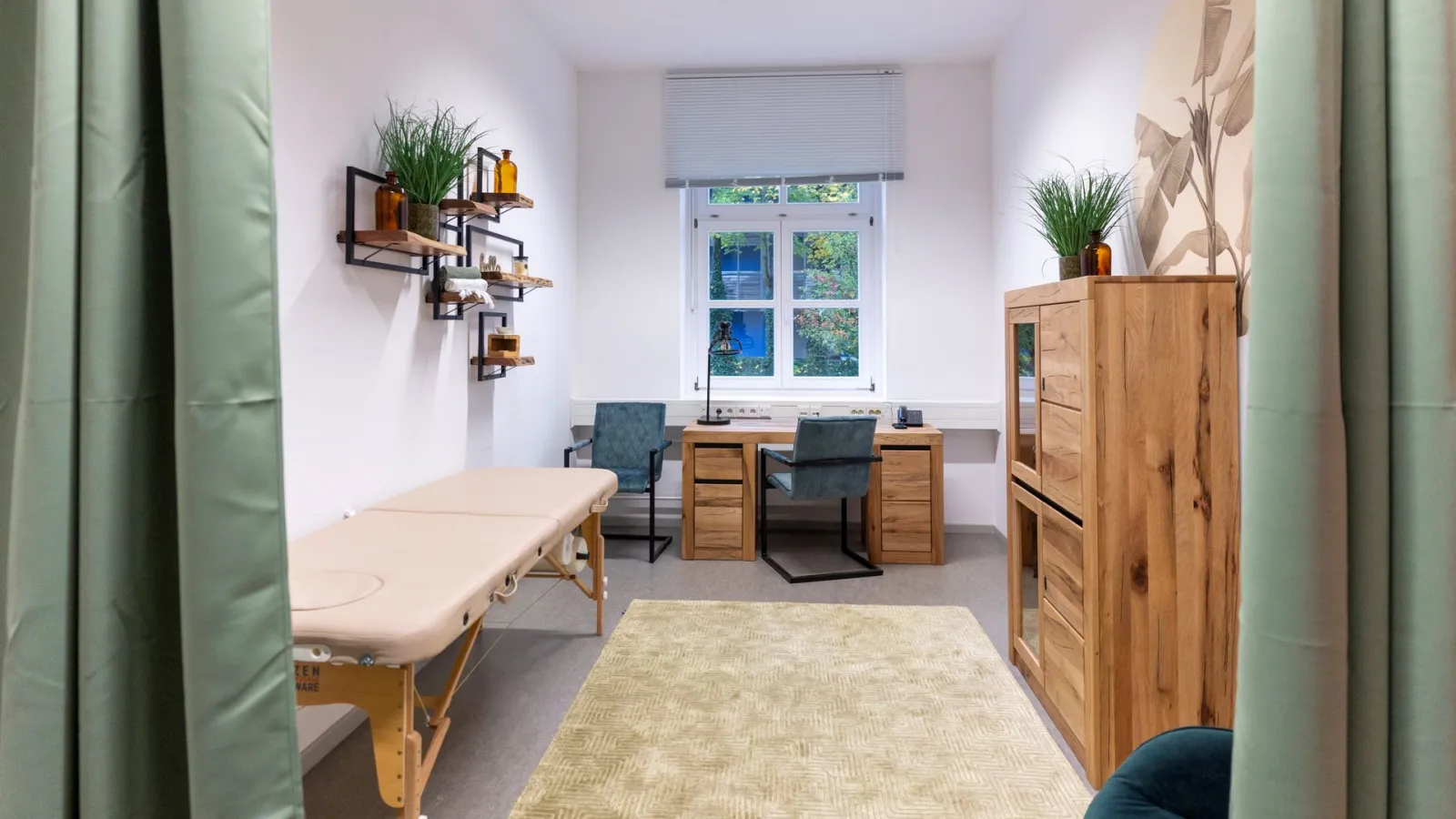 Der FamilienOrt im Haus 2, wo das Massageangebot stattfindet.