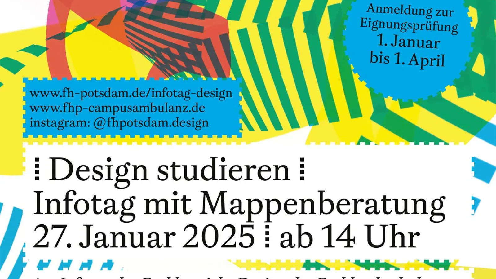Plakat Infotag mit Mappenberatung