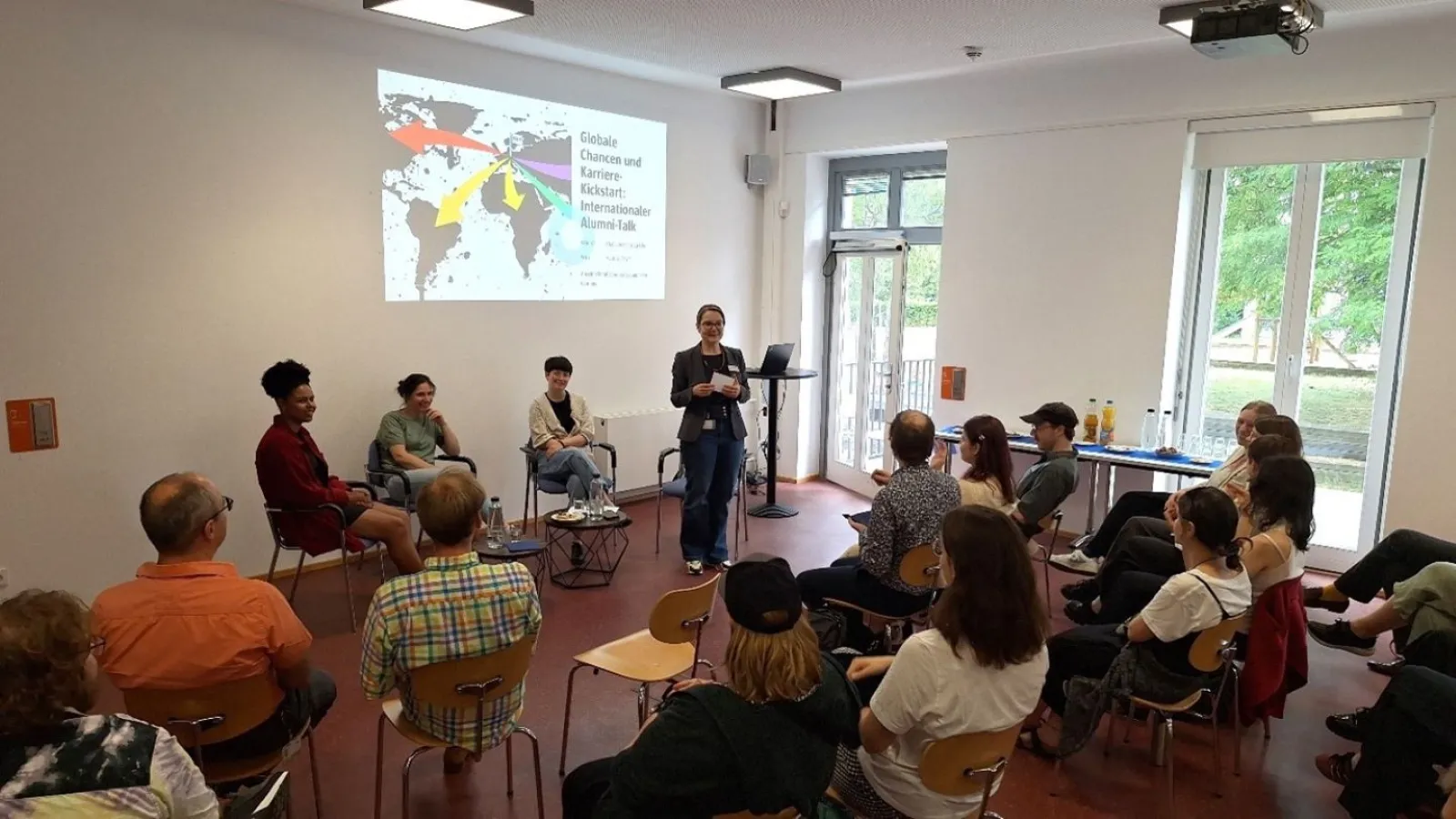 Gesprächsrunde Alumni-Talk 2025 am Fachbereich Informationswissenschaften
