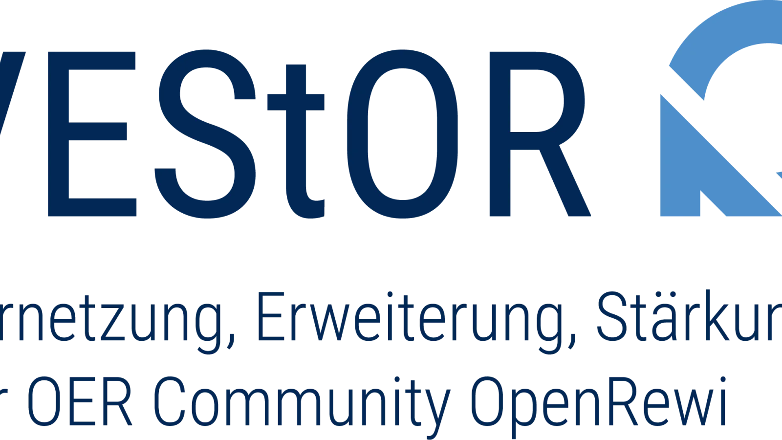 Projekt-Logo VEStOR: Vernetzung, Erweiterung, Stärkung der OER Community OpenRewi