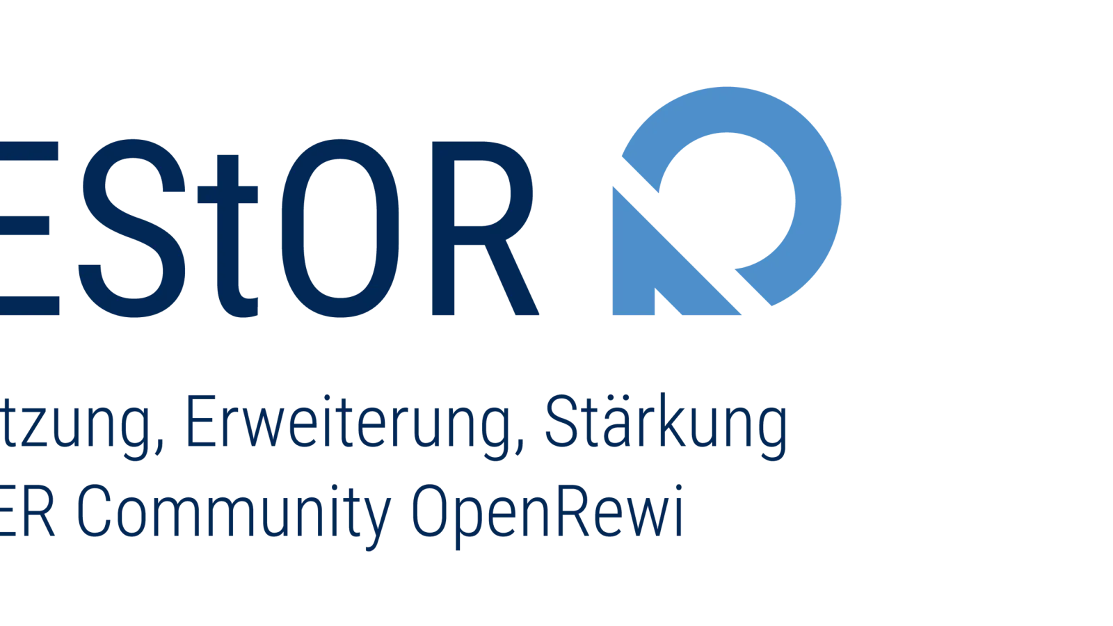 Projekt-Logo VEStOR: Vernetzung, Erweiterung, Stärkung der OER Community OpenRewi