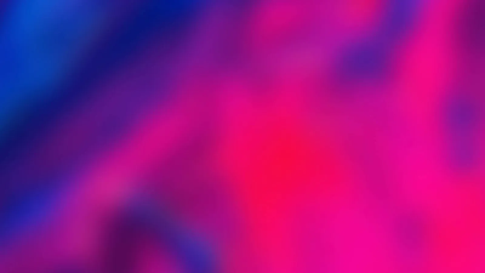 Abstrakte Acrylmalerei in Pink, Magenta und Blau.