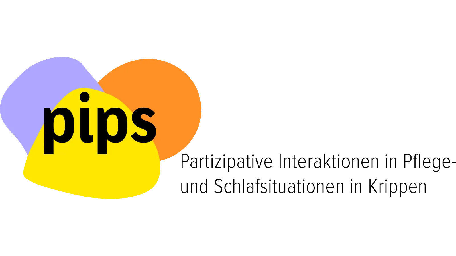 Logo des Projekts "Partizipative Interaktionen in Pflege- und Schlafsituationen in Krippen (PIPS)"