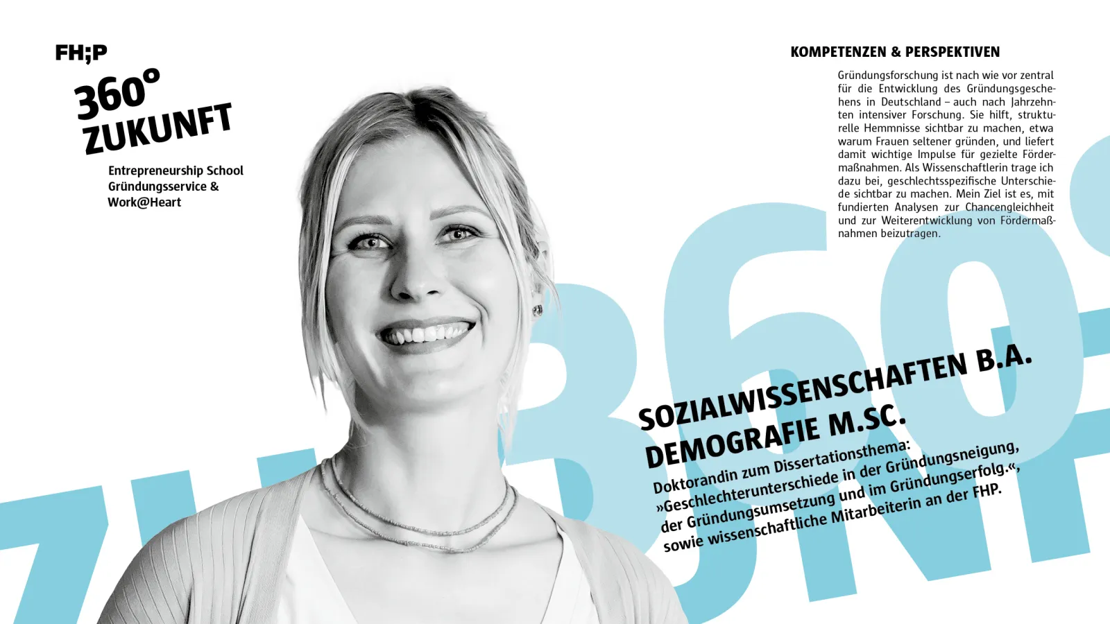 Plakatserie macht.ZUKUNFT. - Gründungsservice 360° ZUKUNFT – Ulrike Köpke