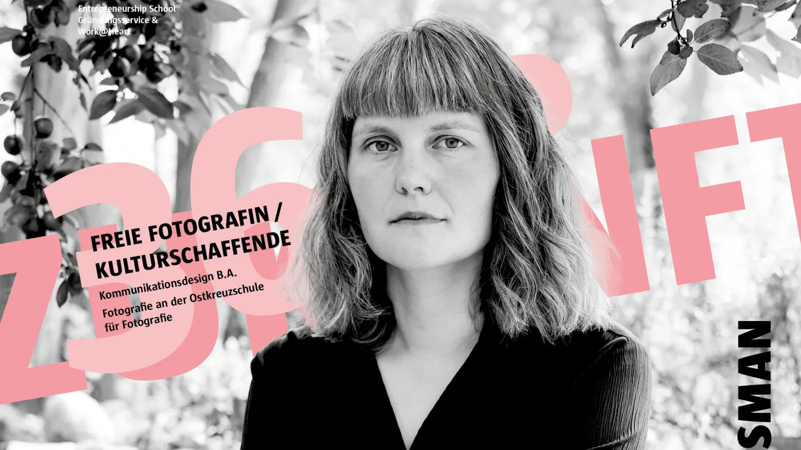 Plakatserie macht.ZUKUNFT. - Gründungsservice 360° ZUKUNFT – Rebekka Eversman