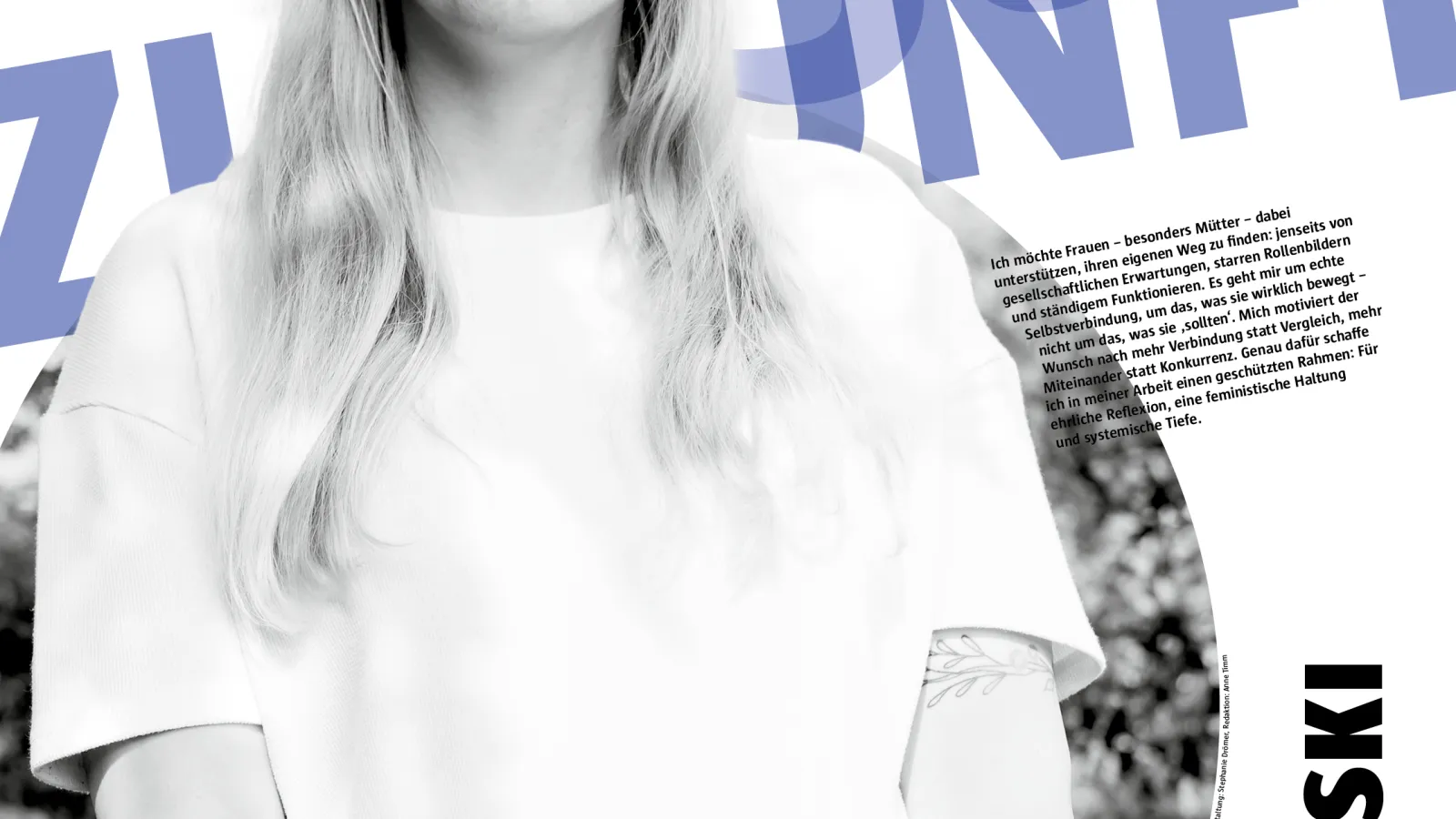 Plakatserie macht.ZUKUNFT. - Gründungsservice 360° ZUKUNFT – Julia Klinski