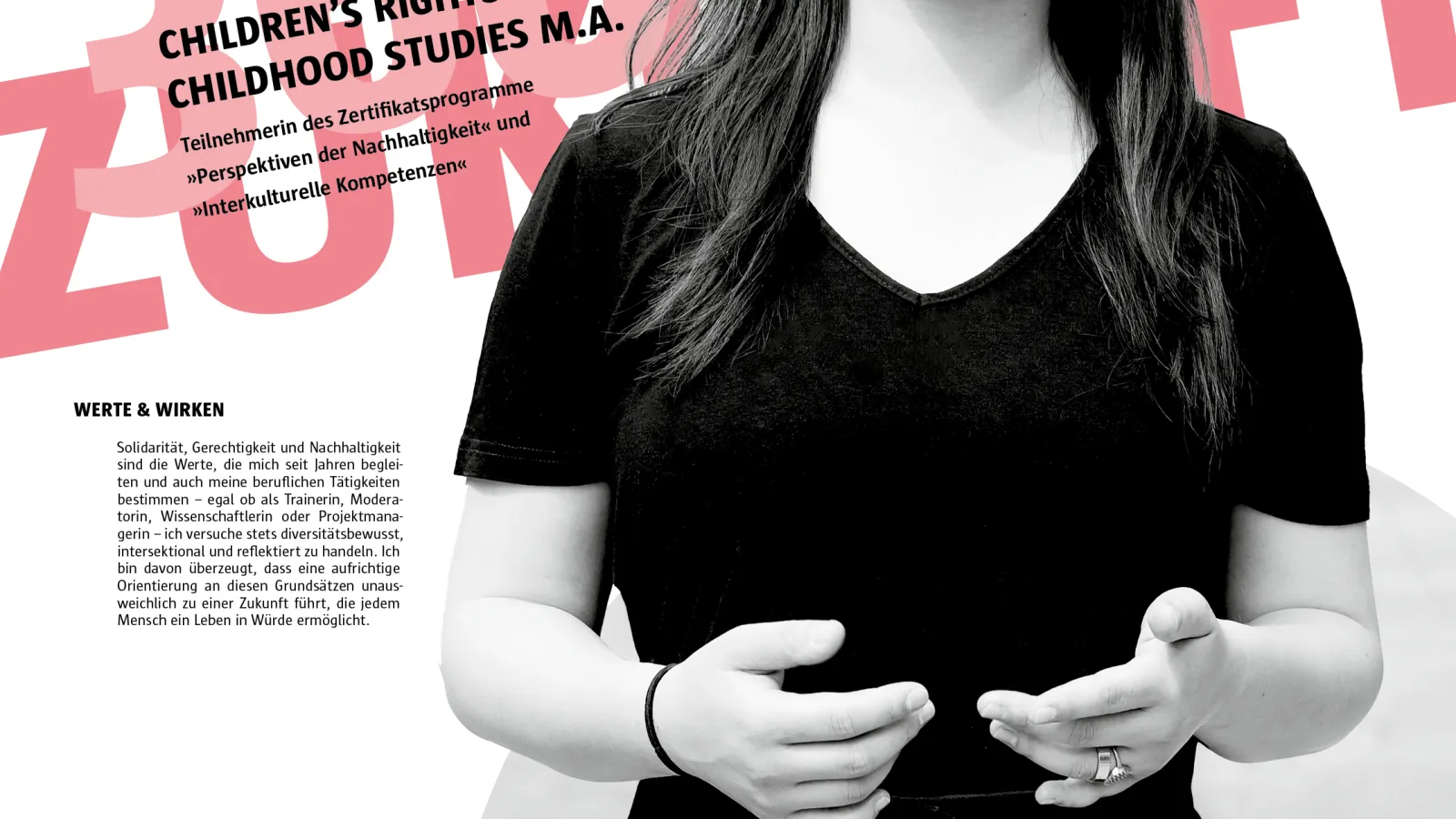 Plakatserie macht.ZUKUNFT. - Gründungsservice 360° ZUKUNFT – Chantal Winandy