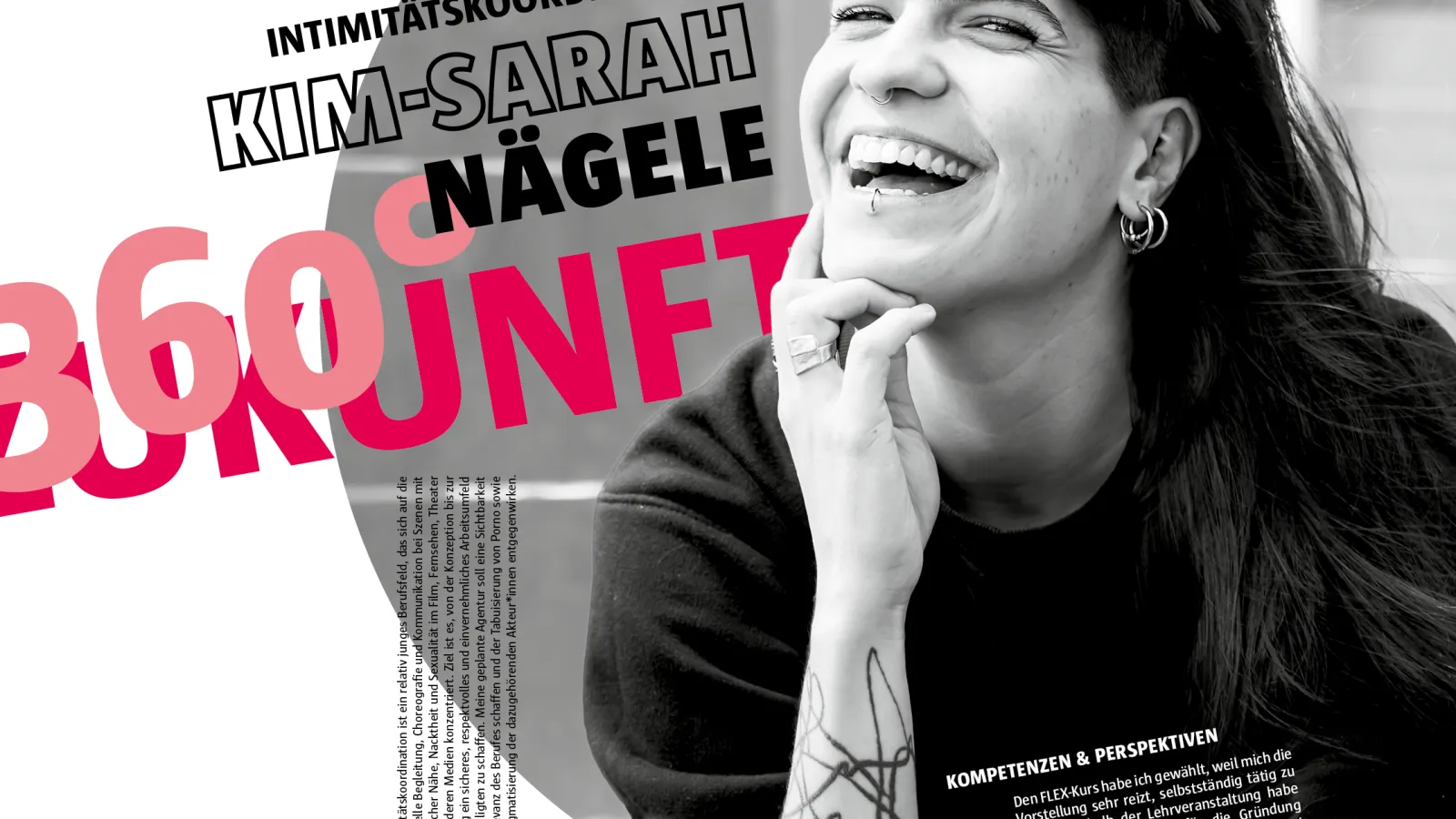 Plakatserie macht.ZUKUNFT. - Gründungsservice 360° ZUKUNFT – Kim-Sarah Nägele