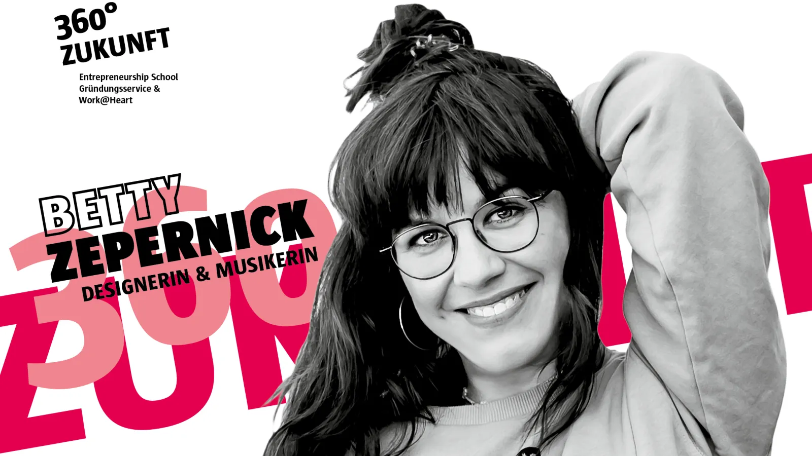 Plakatserie macht.ZUKUNFT. - Gründungsservice 360° ZUKUNFT – Betty Zepernick