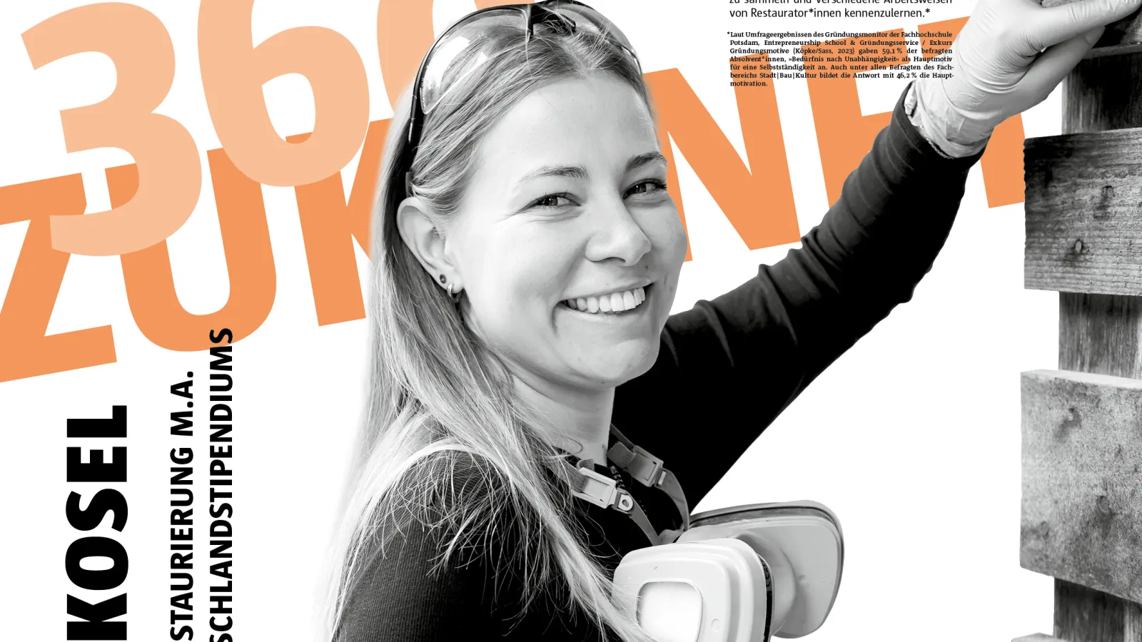 Plakatserie macht.ZUKUNFT. - Gründungsservice 360° ZUKUNFT – Désirée Kosel