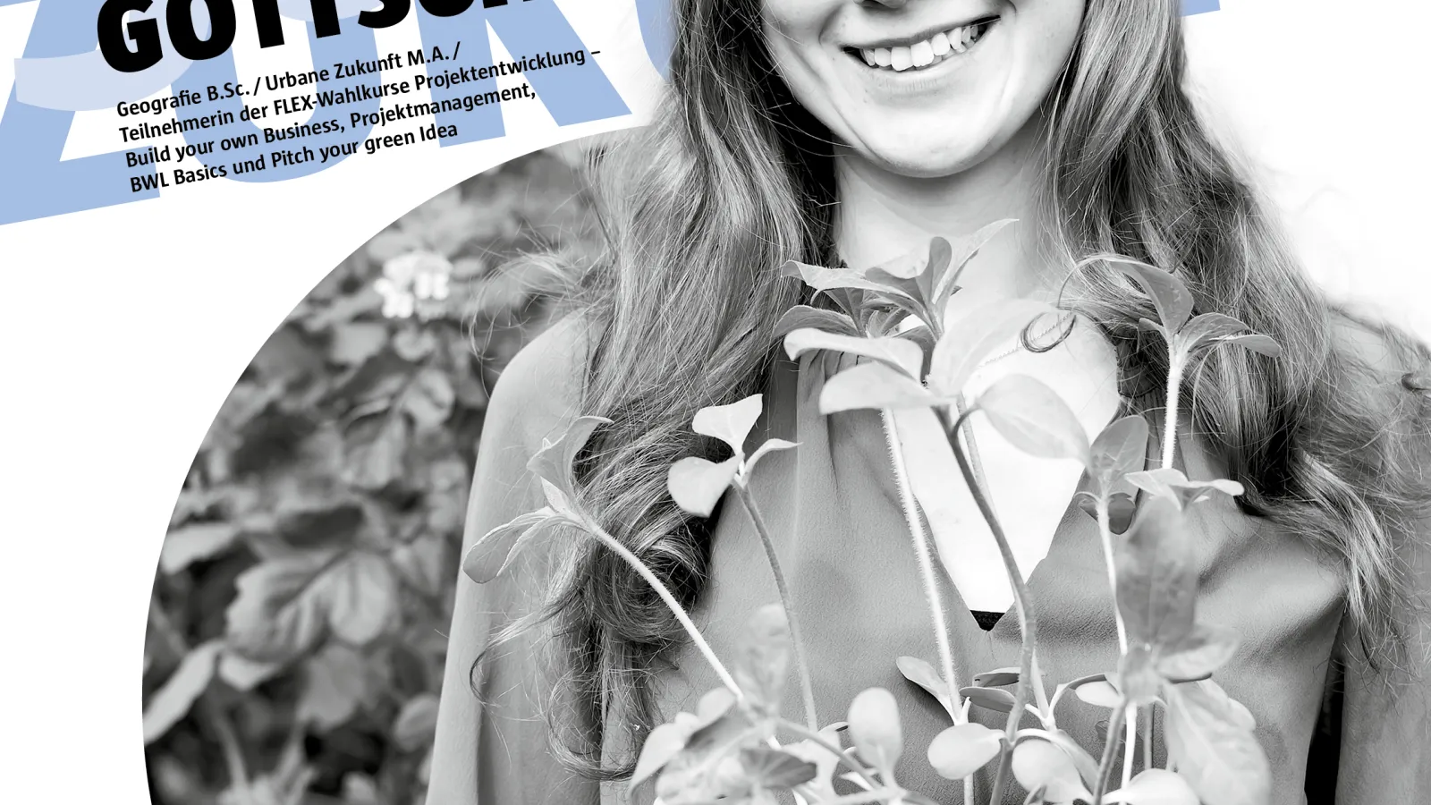 Plakatserie macht.ZUKUNFT. - Gründungsservice 360° ZUKUNFT – Svea Göttsche