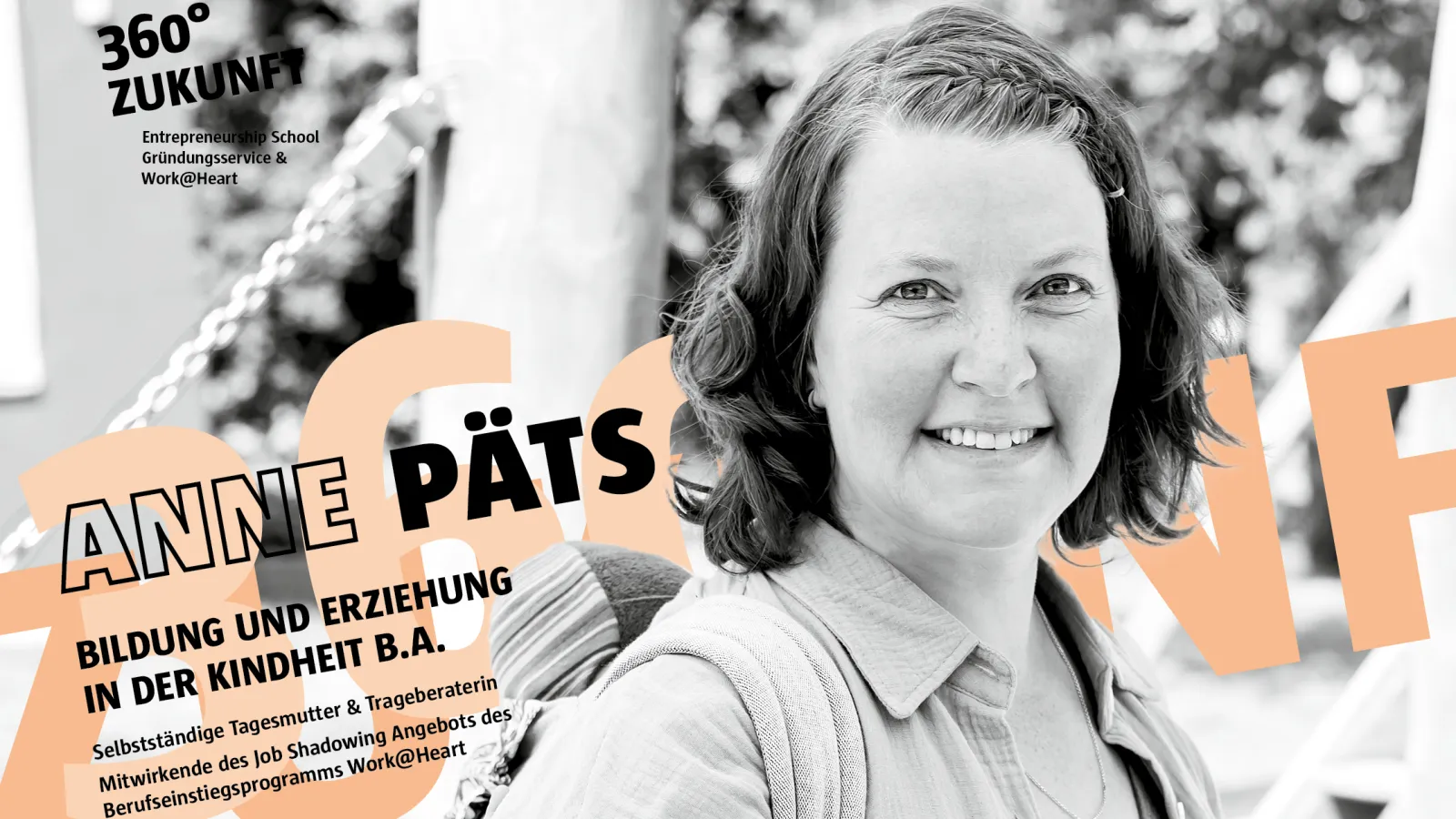 Plakatserie macht.ZUKUNFT. - Gründungsservice 360° ZUKUNFT – Anne Päts