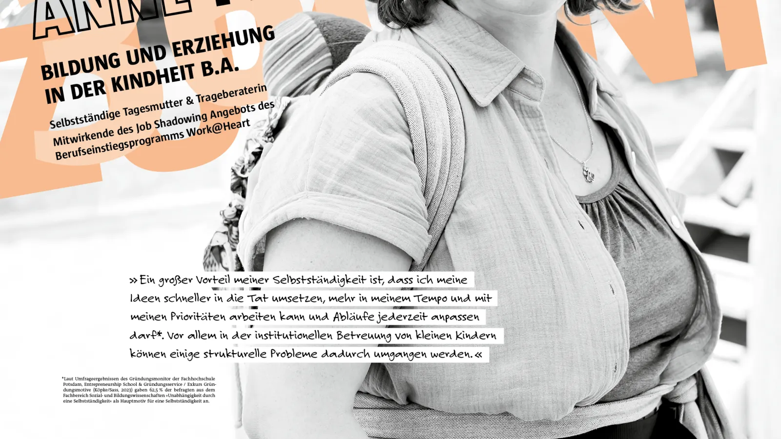 Plakatserie macht.ZUKUNFT. - Gründungsservice 360° ZUKUNFT – Anne Päts