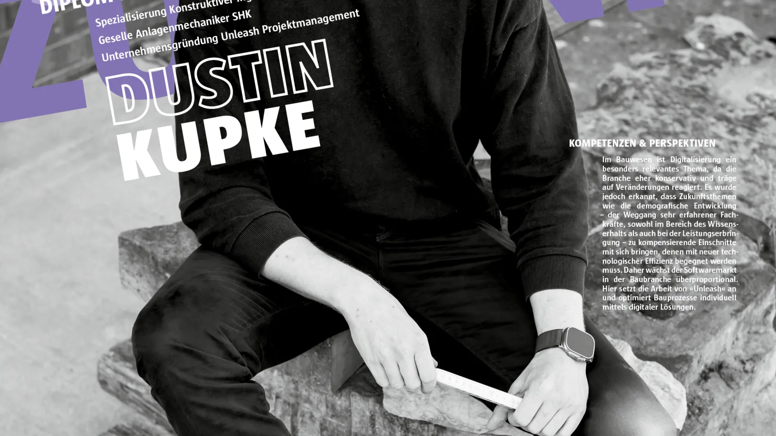 Plakatserie macht.ZUKUNFT. - Gründungsservice 360° ZUKUNFT – Dustin Kupke