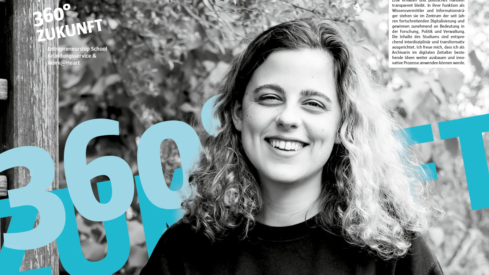 Plakatserie macht.ZUKUNFT. - Gründungsservice 360° ZUKUNFT – Pauline Grasse