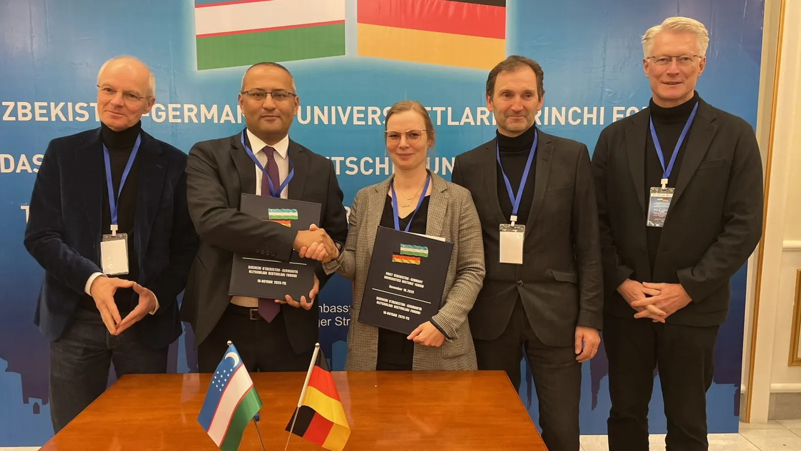 FHP-Vertreter*innen beim Uzbekistan–Germany Universities Forum 