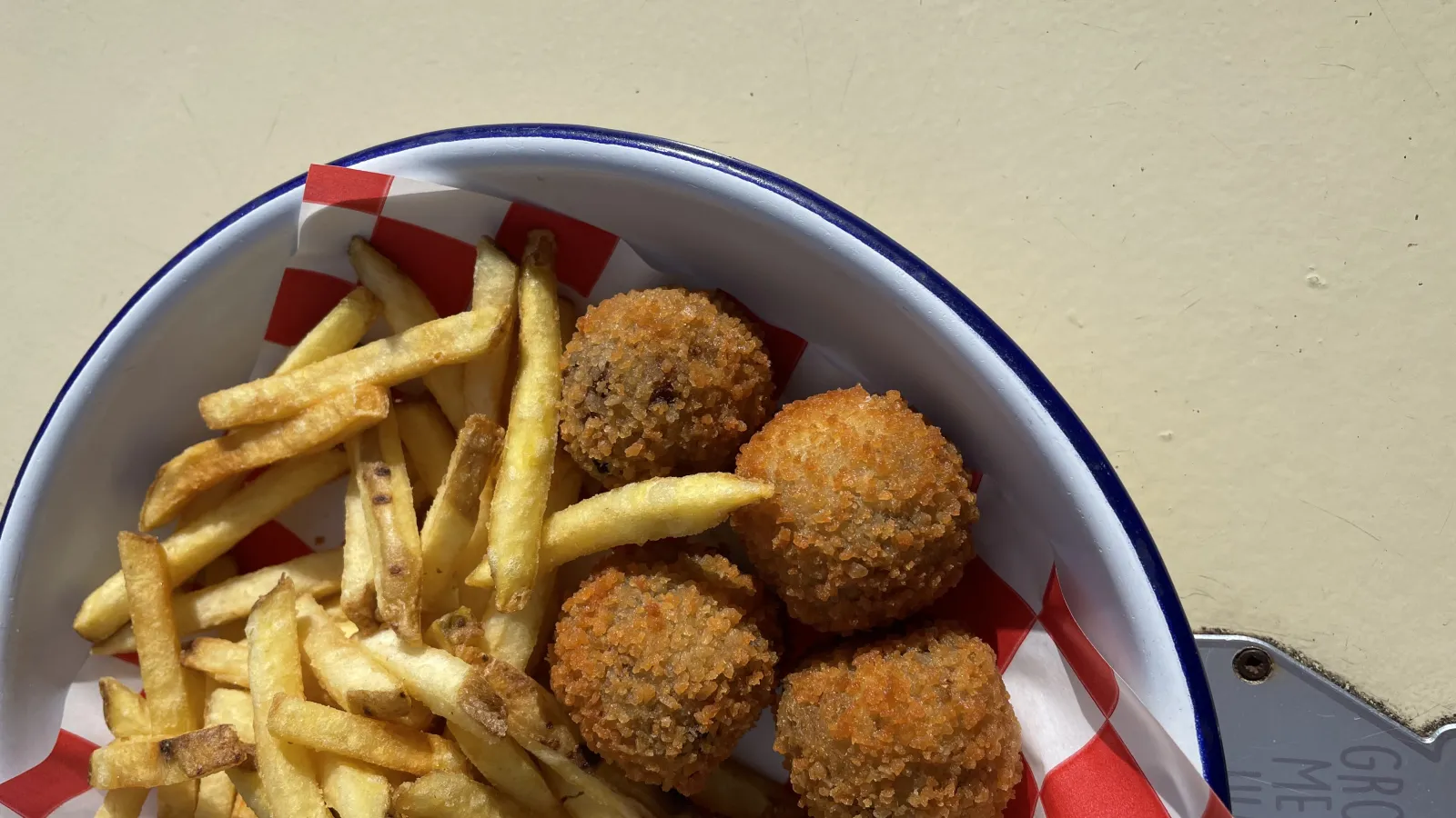 Foto einer Mahlzeit in Amsterdam