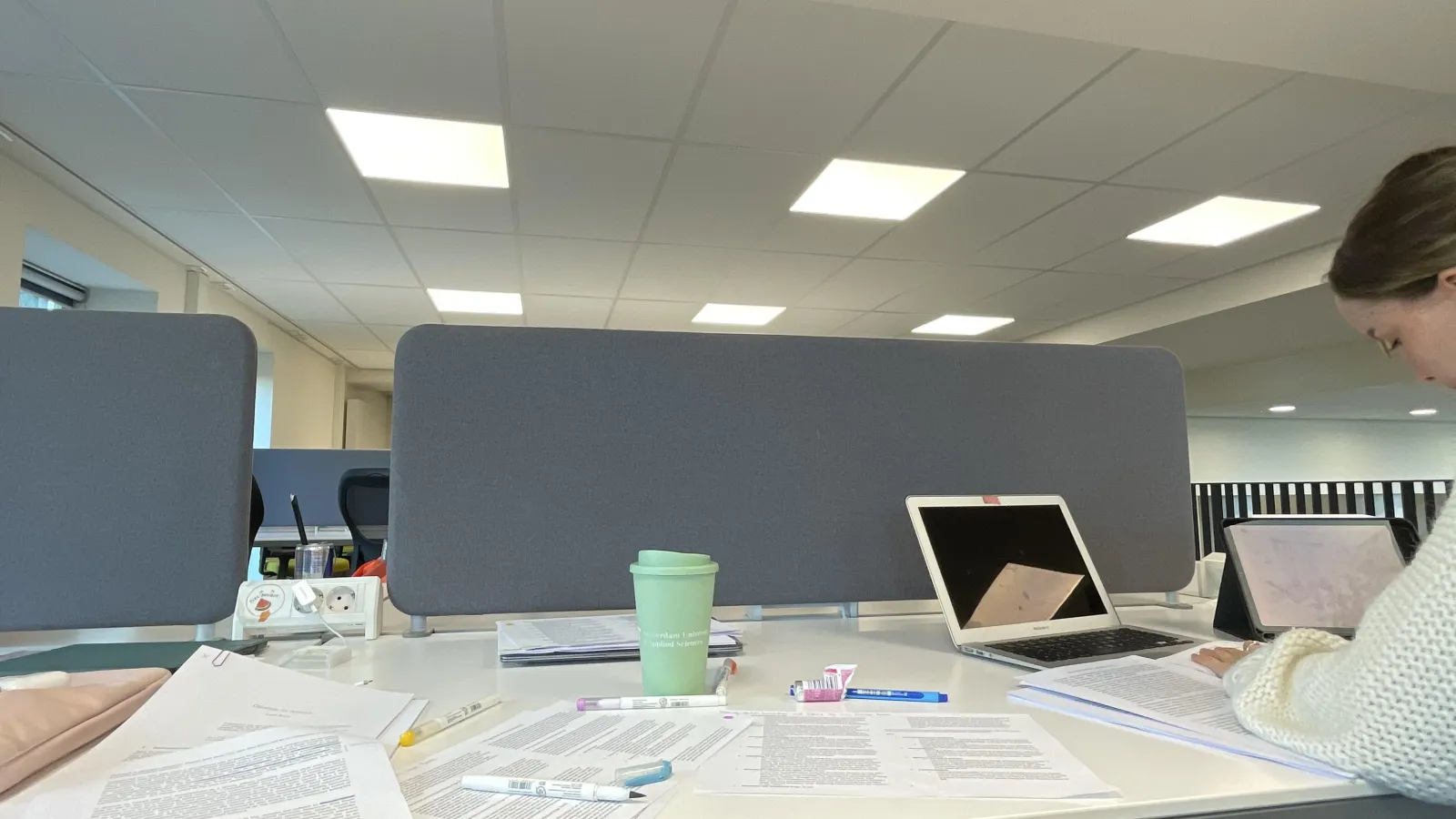 Foto eines Arbeitsplatzes in Amsterdam