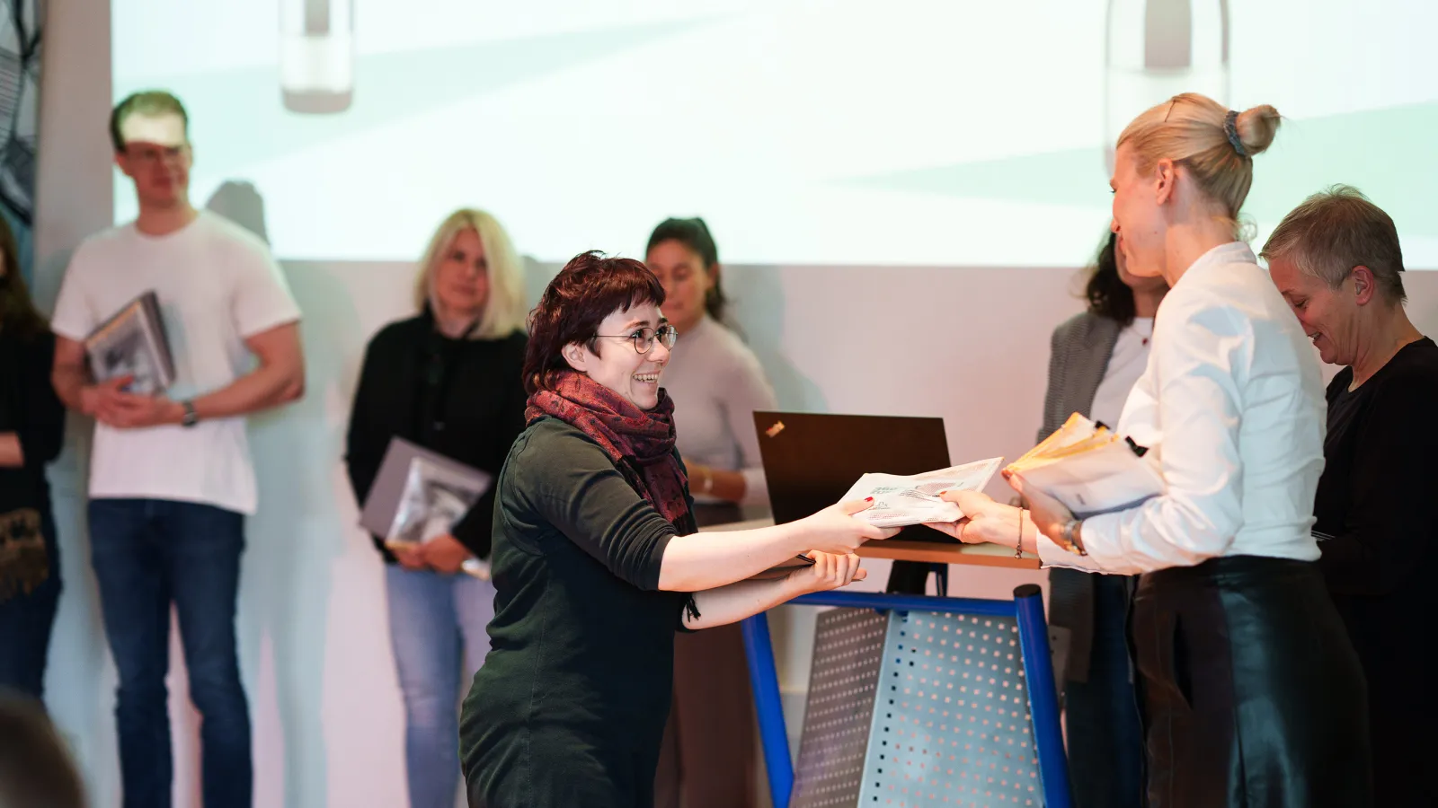 Verleihung der Job Upgrade Zertifikate an Studierende der Fachhochschule Potsdam am Tag mit 360° ZUKUNFT