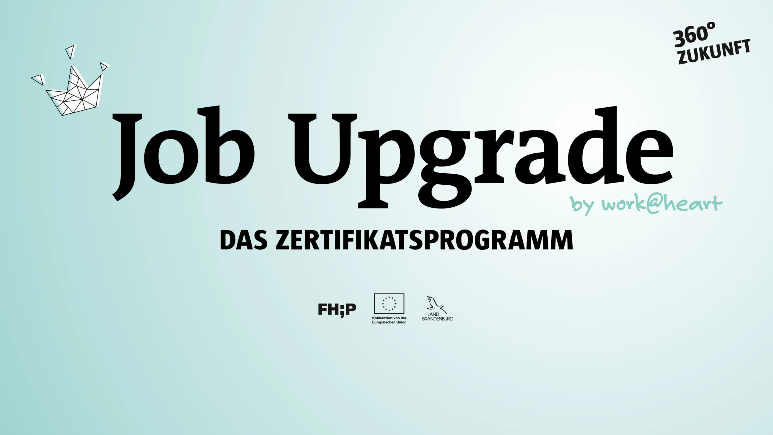 Job Upgrade - Das Zertifikatsprogramm