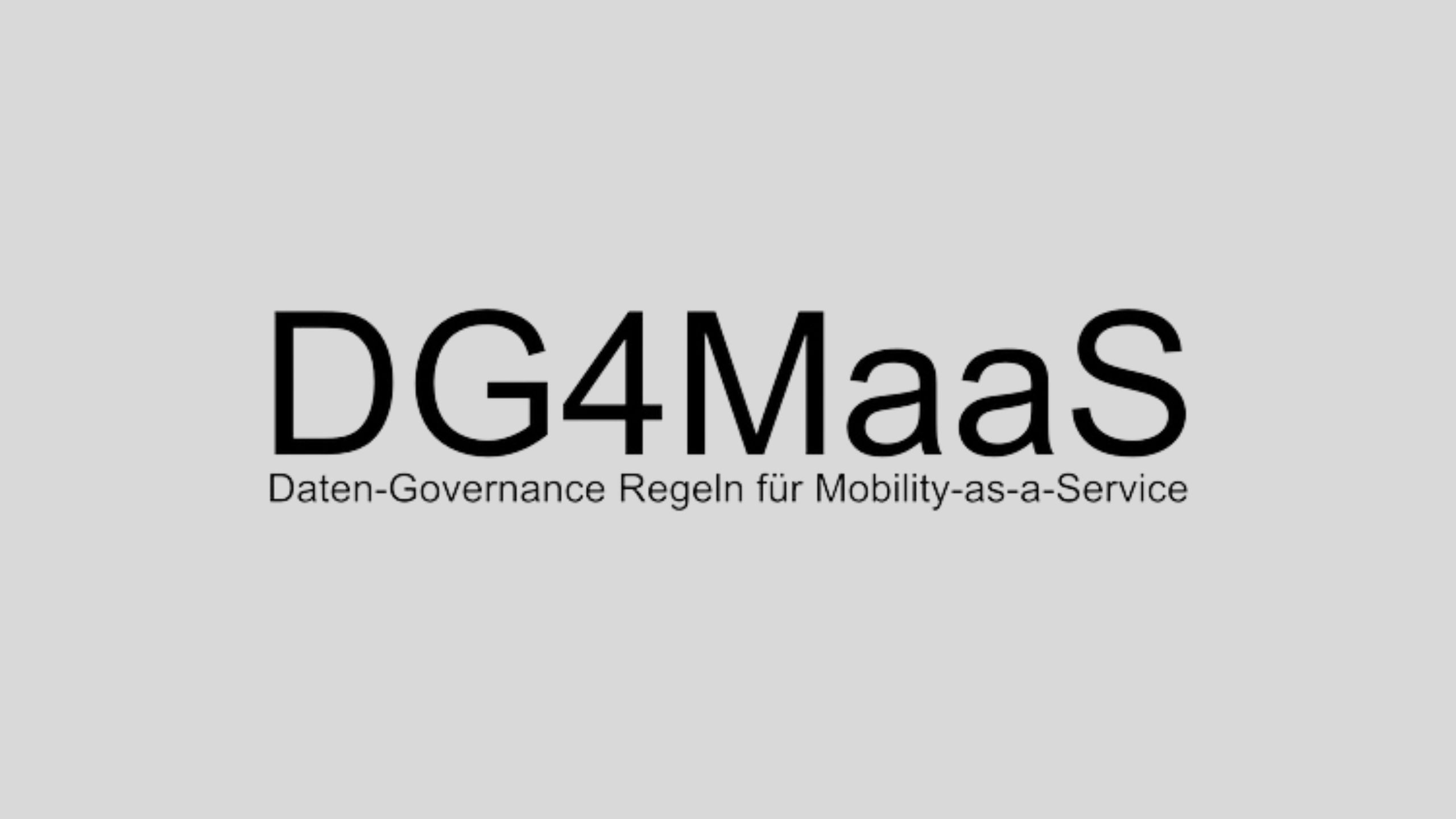 Logo des Forschungsprojekts "Daten-Governance Regeln für Mobility-as-a-Service"