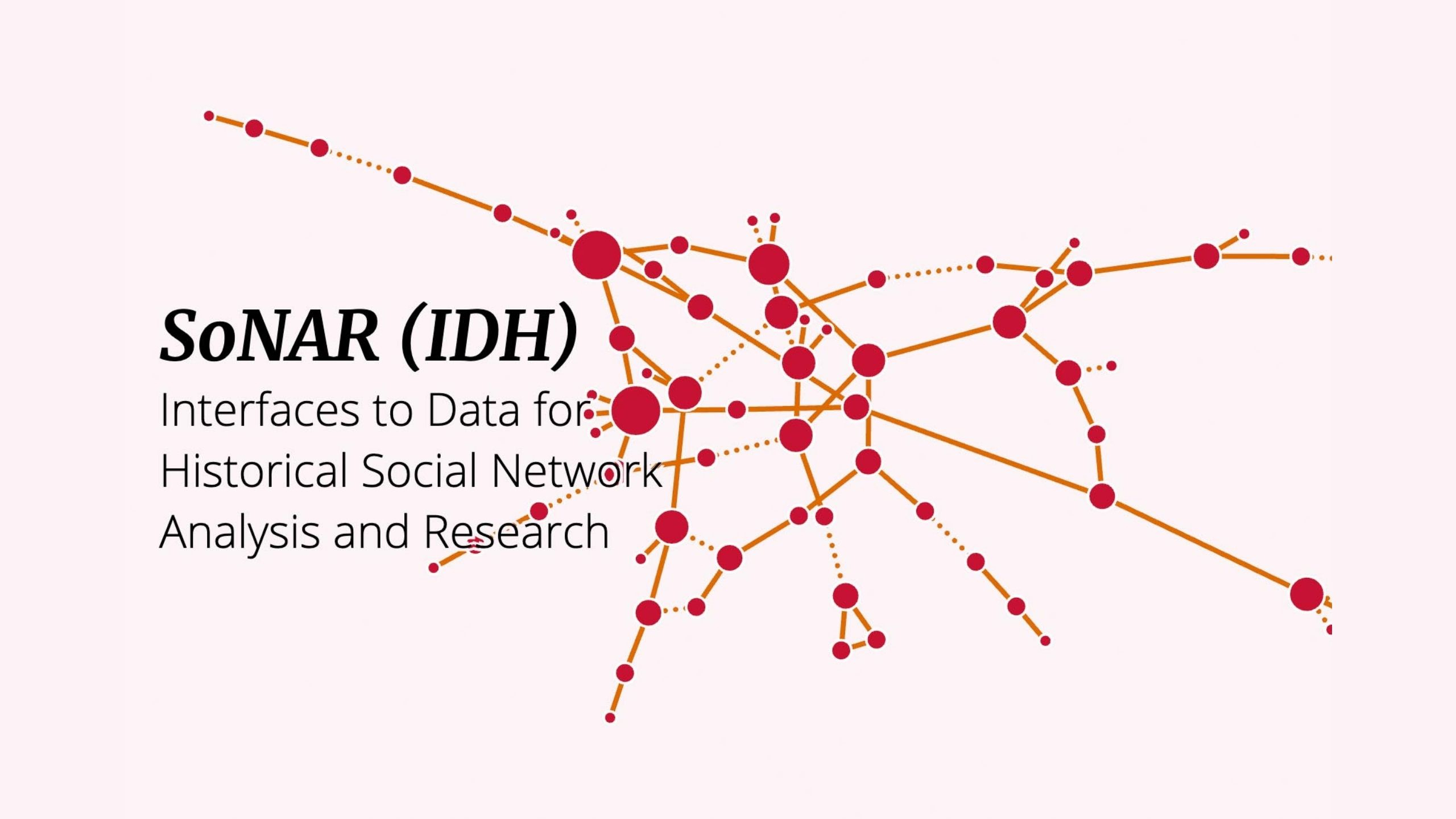 Logo des Forschungsprojekts "Interfaces to Data for Historical Social Network Analysis and Research"