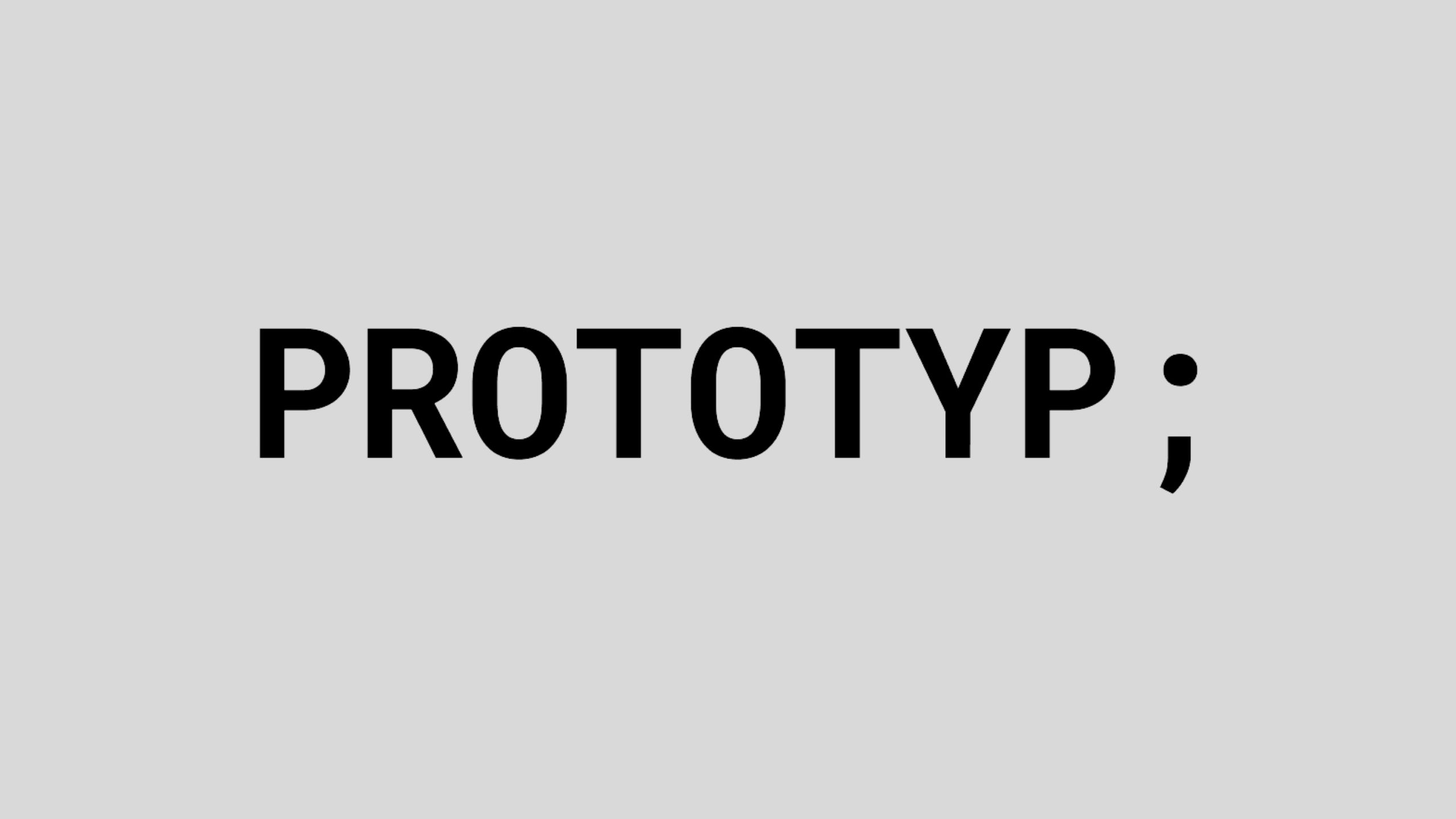 Logo des Forschungsprojekts "PROTOTYP"