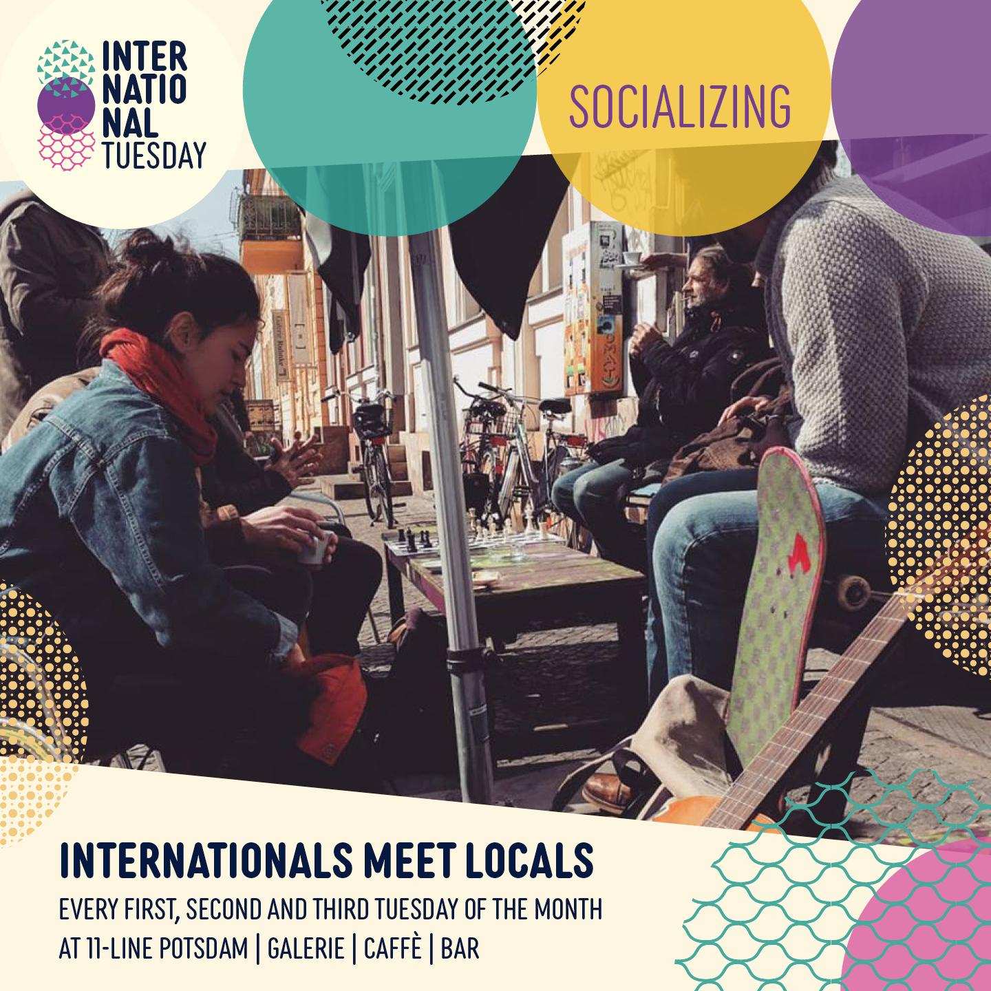 Titelbild der Veranstaltung "International meet locals".