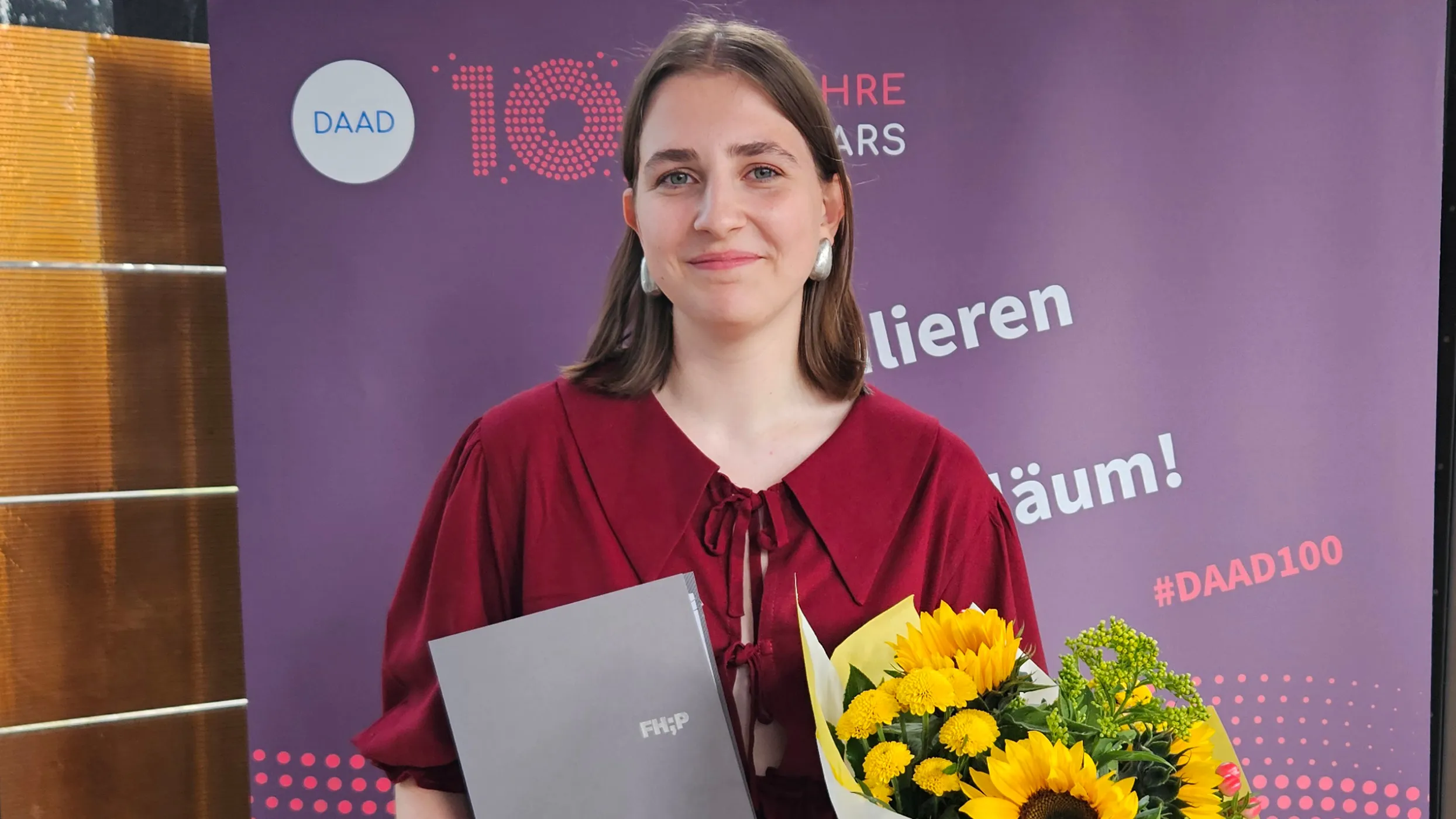 Portrait Sofia Chybisova, DAAD-Preisträgerin 2025 