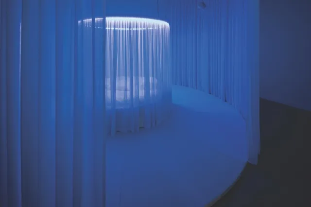 Ausstellungsimpression Circadian Dreams von Prof. Helga Schmid