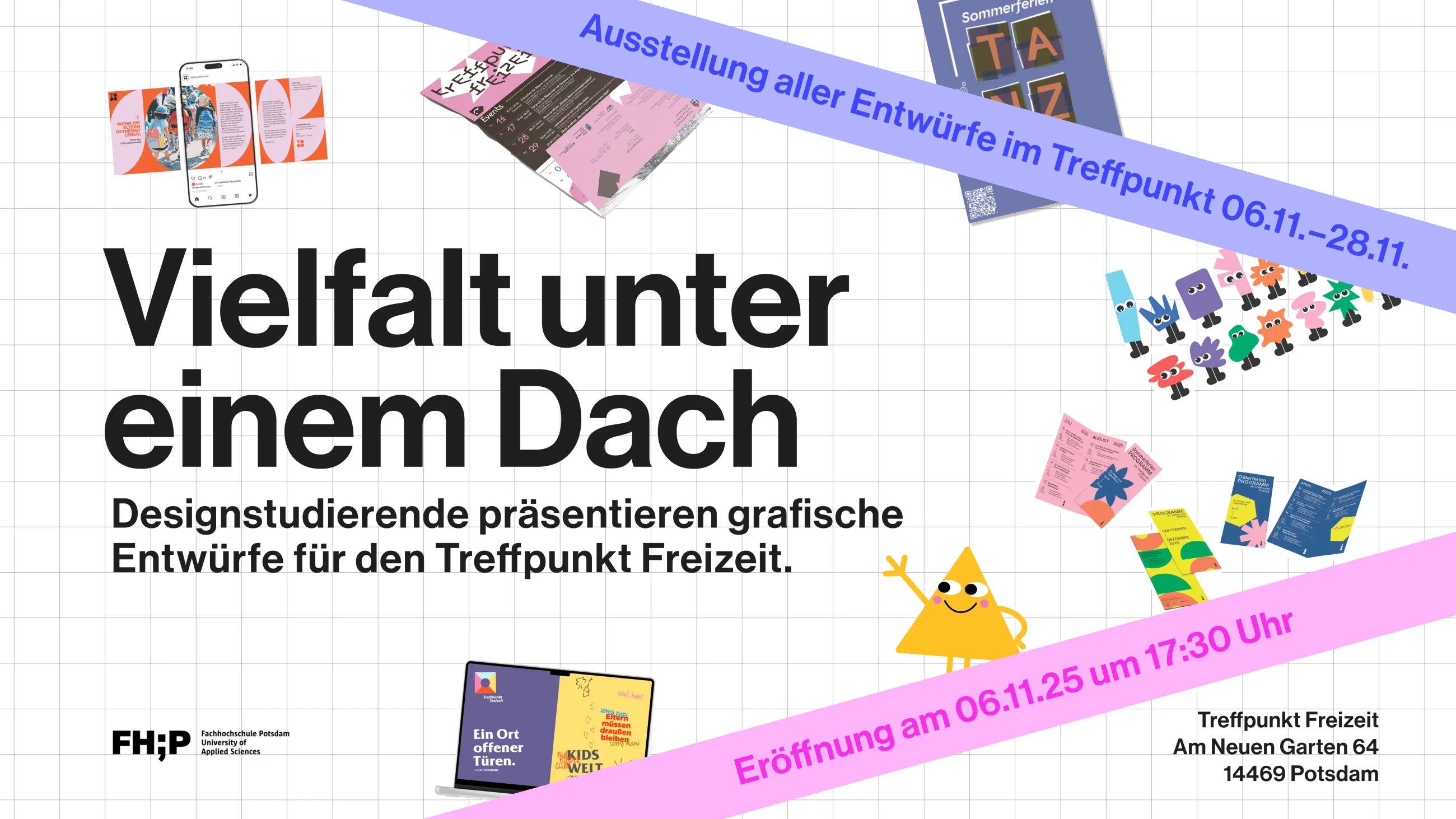 Keyvisual Ausstellung Treffpunkt Freizeit