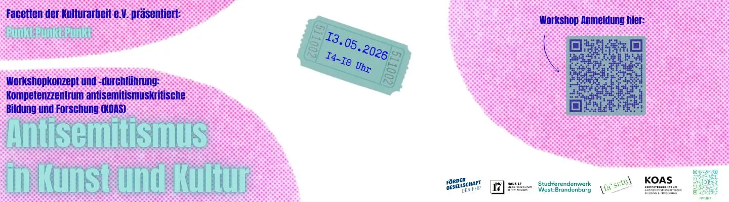 Das Bild zeigt den Flyer des Workshops.