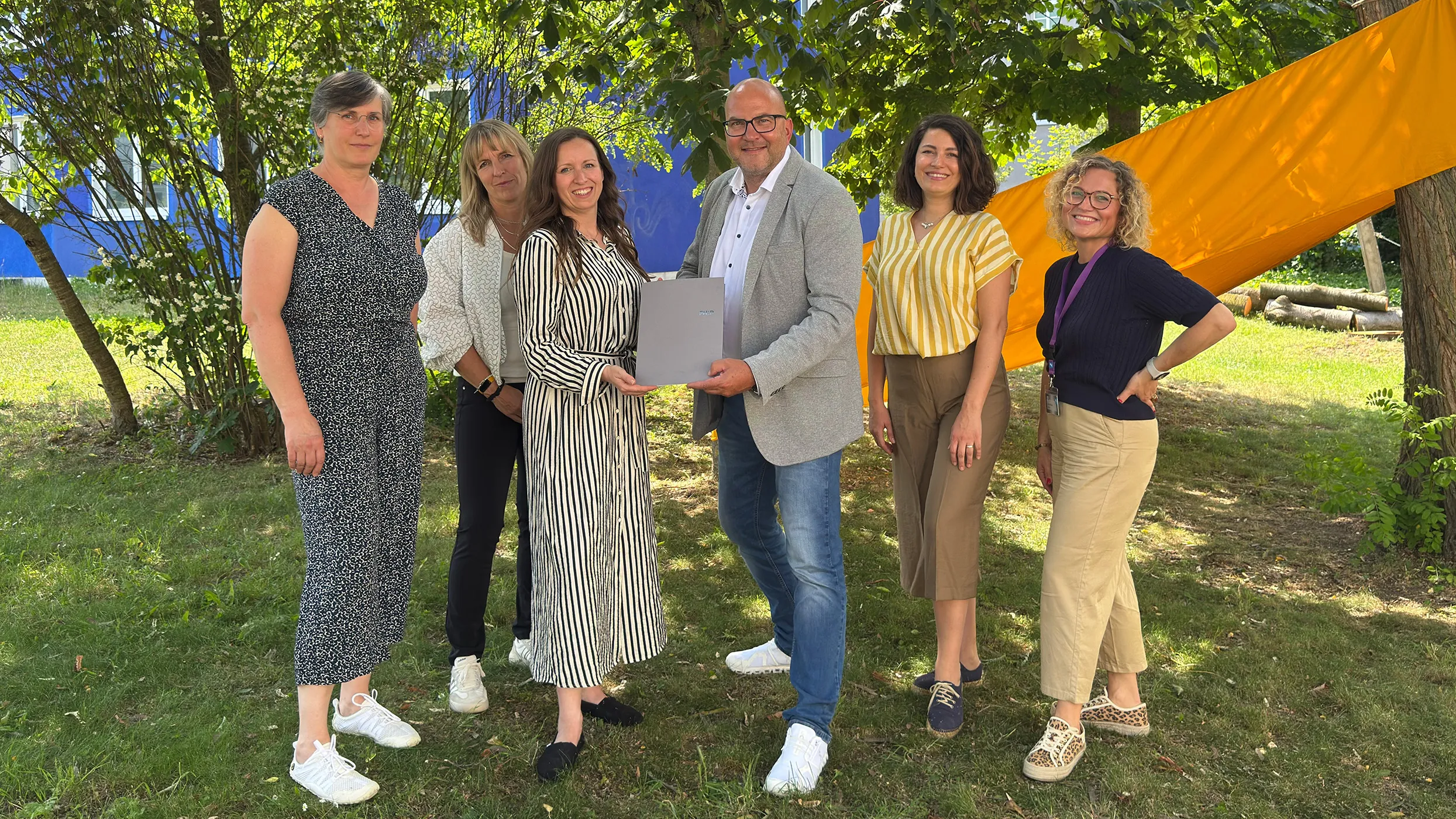 Kathrin Fischer (FHP), Sabine Rothe (TK), Ulrike Wygasch-Otte (FHP), Michael Fratz (TK), Neslihan Ulrichs (FHP), Elke Viola (TK)