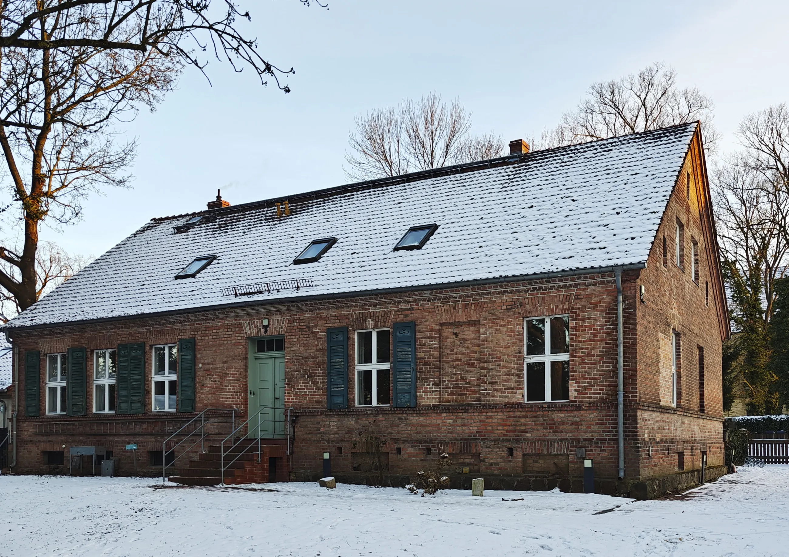Ansicht des Pfarrhauses Zehlendorf
