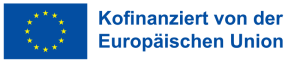 Logo mit dem Text: kofinanziert von der Europäischen Union