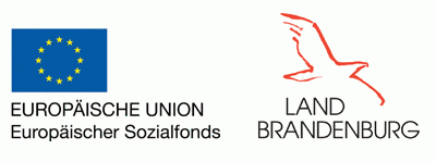 Logo Europäischer Sozialfonds und Land Brandenburg