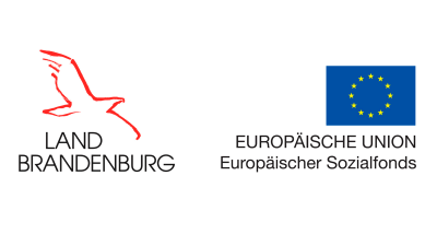 Logo des Landes Brandenburg und der EU