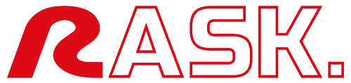 Das logo der RASK Brandenburg GmbH
