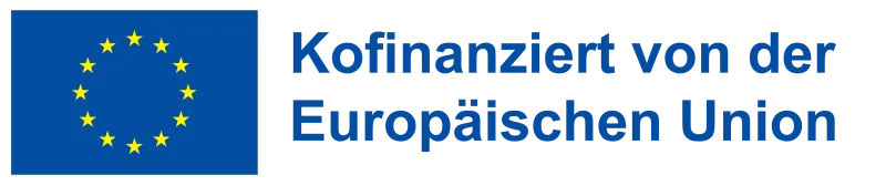 Logo mit dem Text: kofinanziert von der Europäischen Union